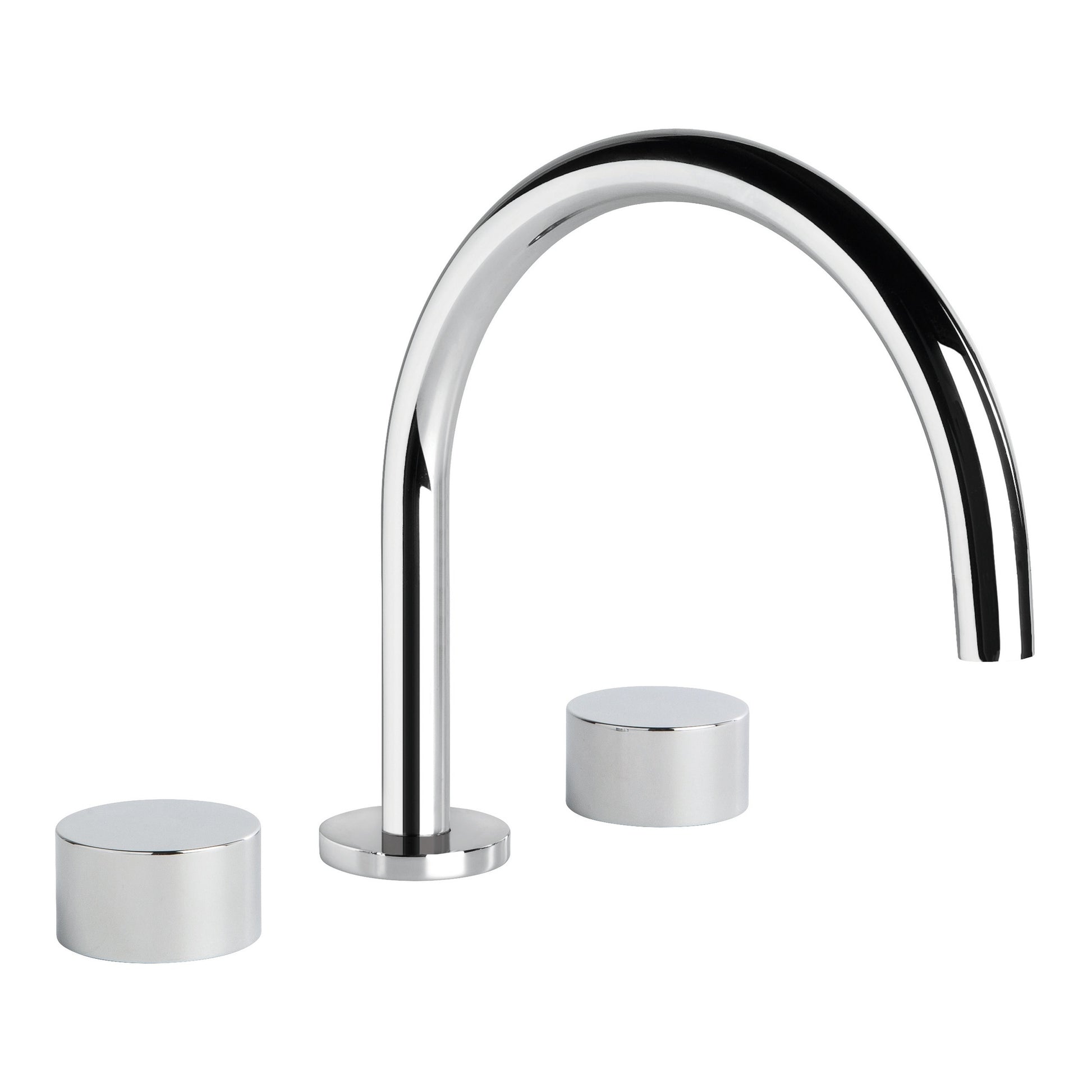 Halo Kitchen Set w Metal Handle, Durobrite Chrome