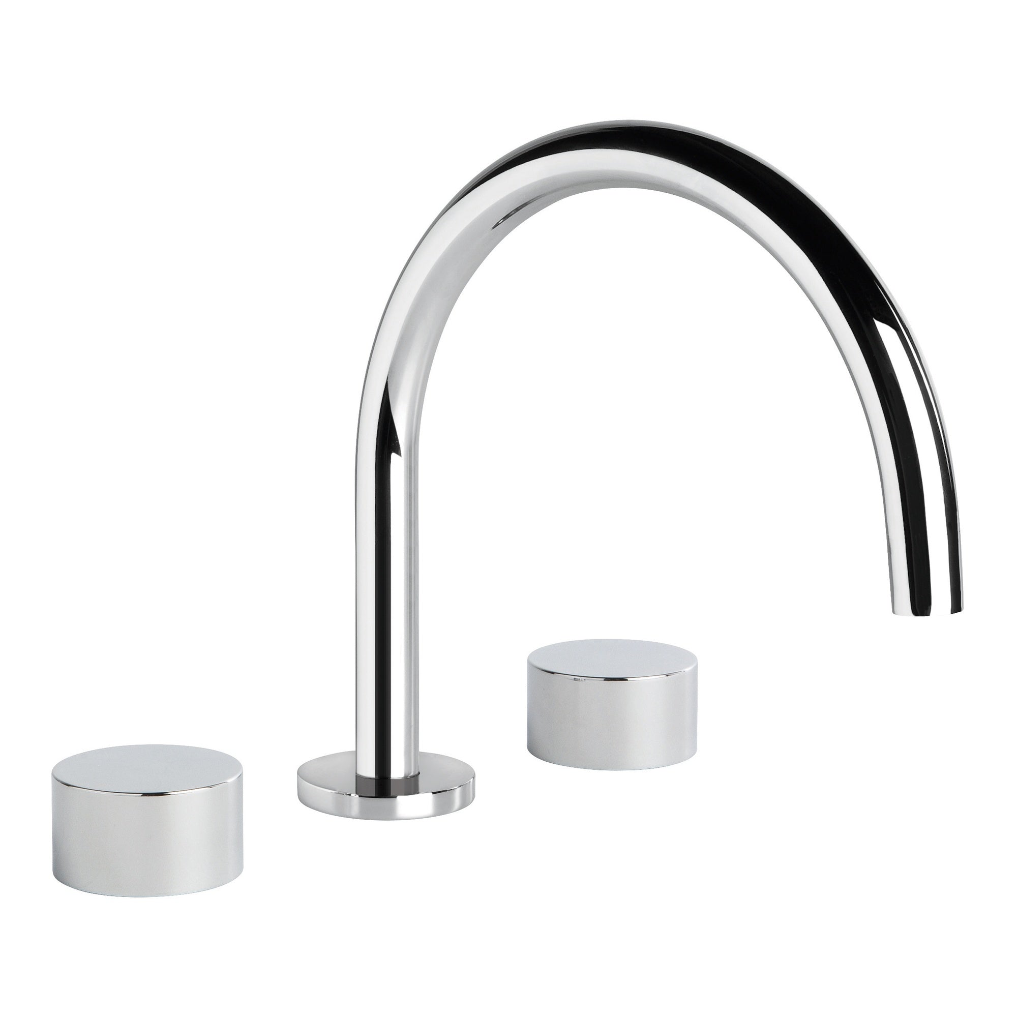 Halo Kitchen Set w Metal Handle, Durobrite Chrome