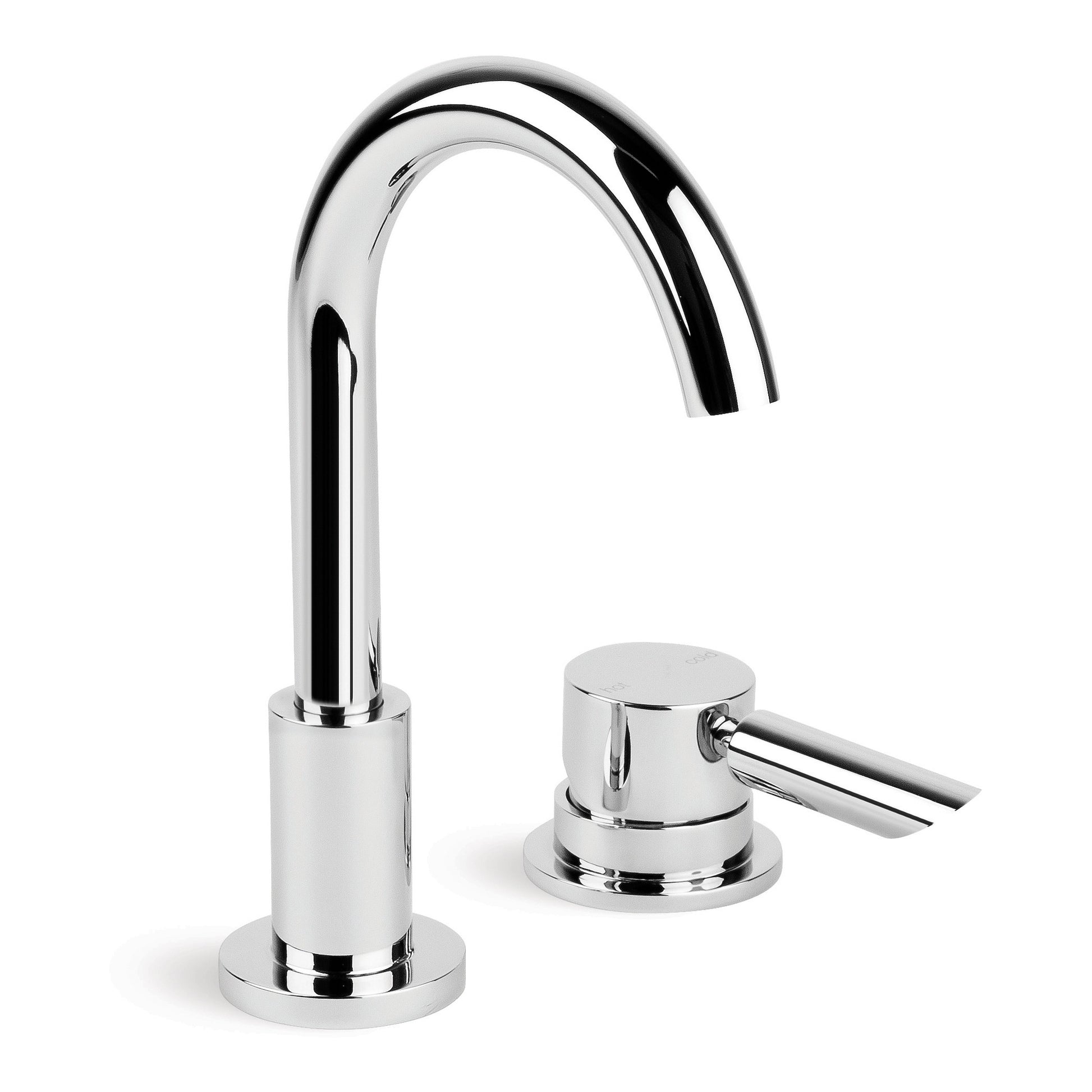 City Plus Basin Set w Mixer w B Lever, Durobrite Chrome