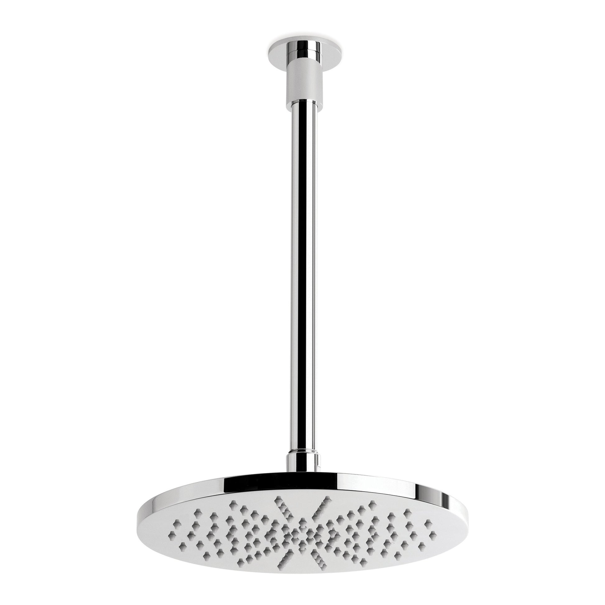 City Plus Ceiling Shower w 300mm Dropper, Durobrite Chrome