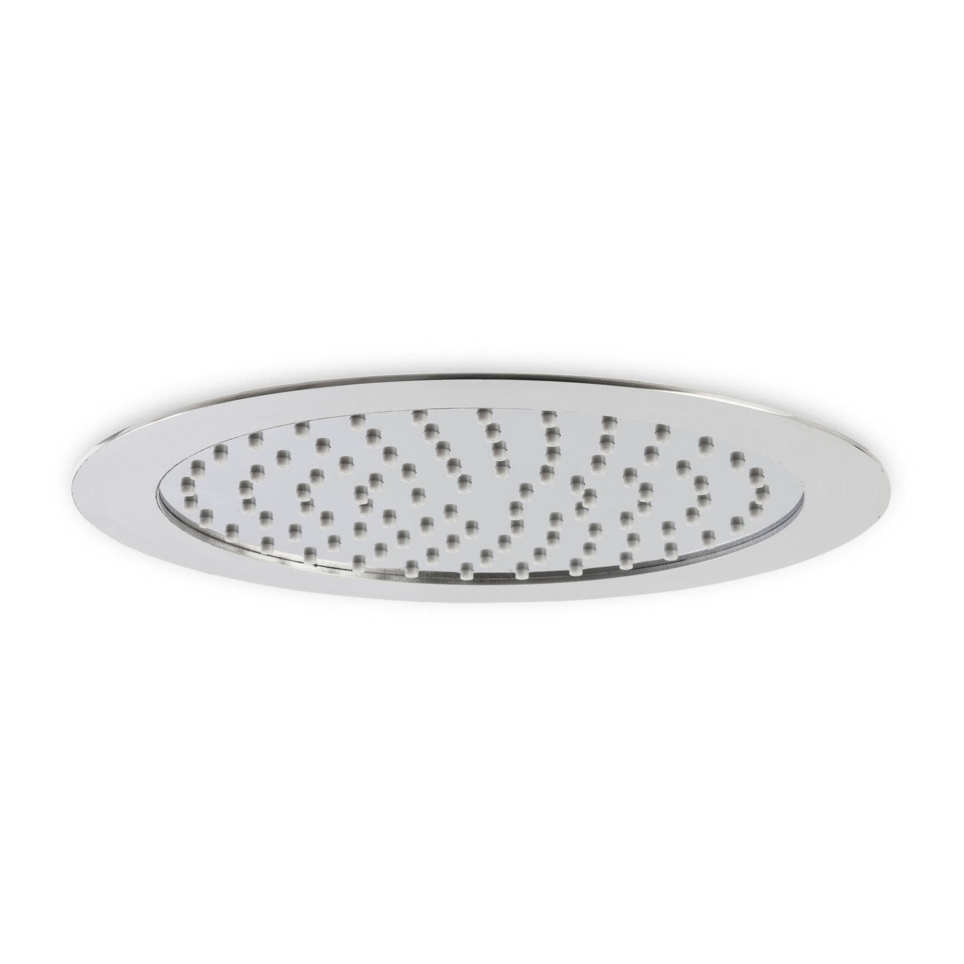 City Plus Round Flush Mount Rose, Durobrite Chrome
