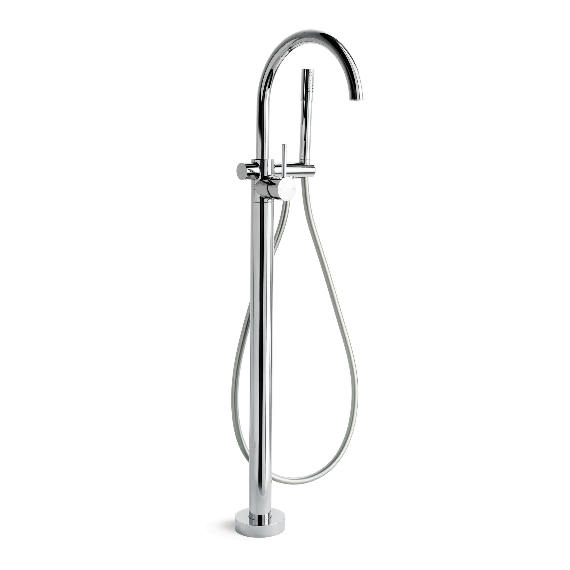 City Stik Bath/Handshower Diverter Set w Floor Mounted, Durobrite Chrome