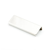 Ledge 100mm Lip Pull, Polished Stainless Steel