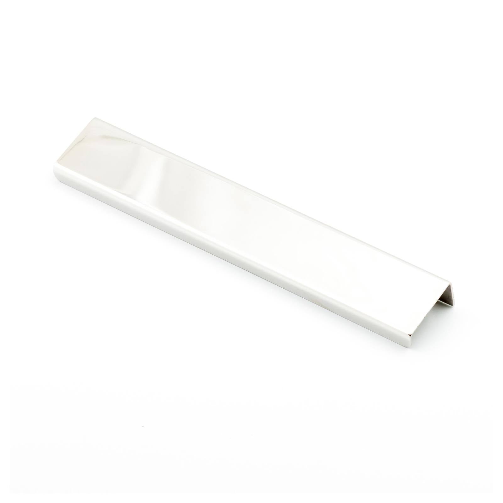 Ledge 200mm Lip Pull, Polished Stainless Steel
