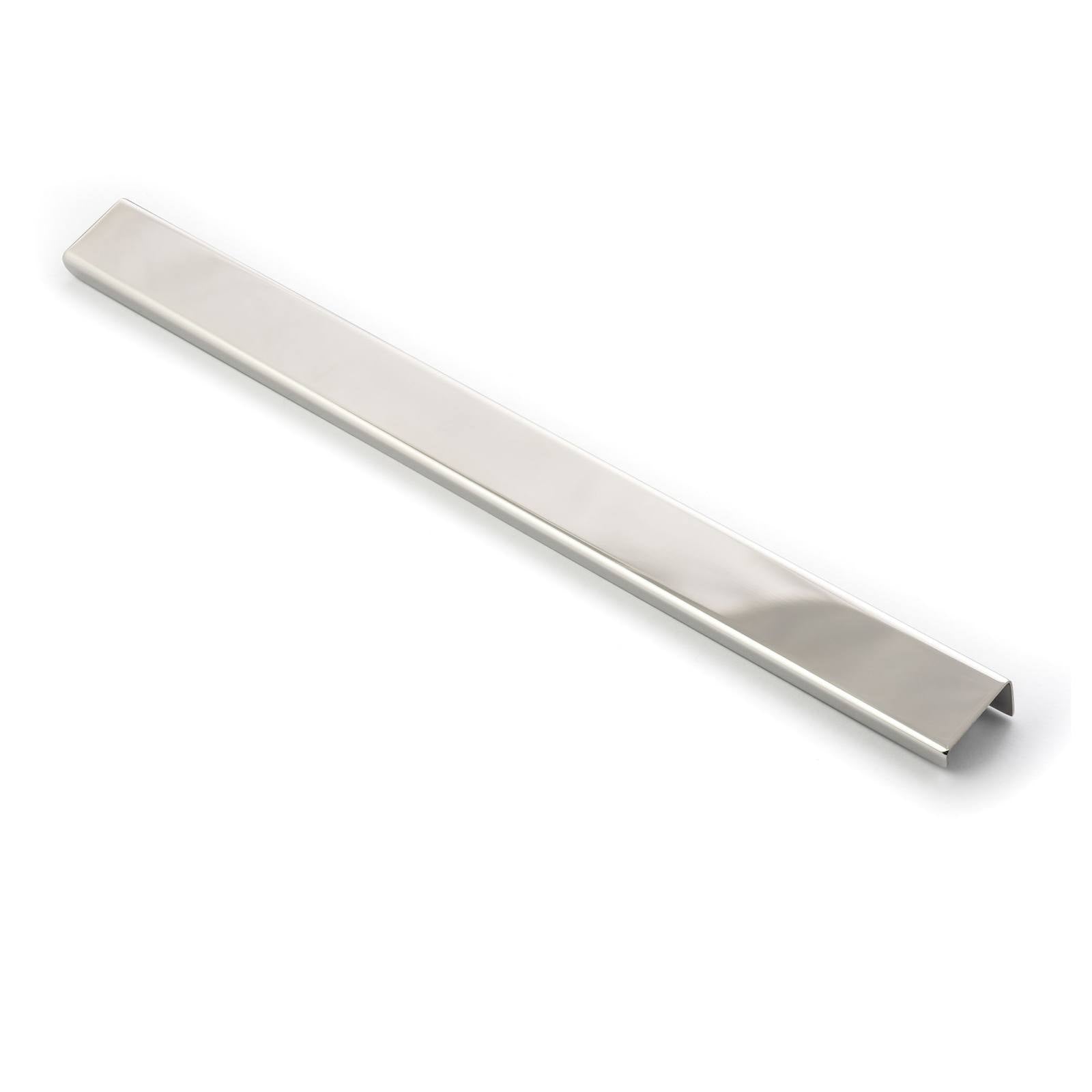 Ledge 400mm Lip Pull, Polished Stainless Steel