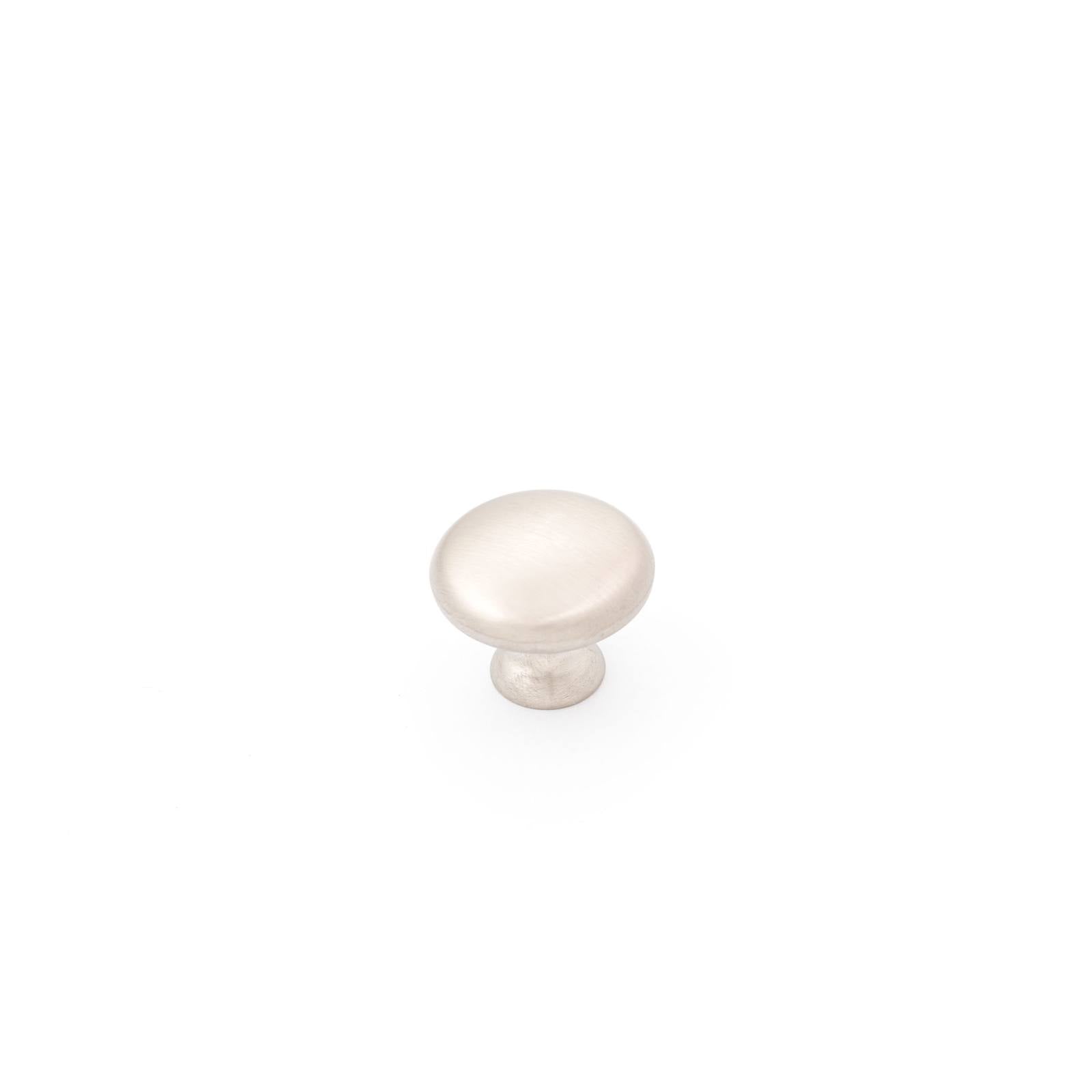 Shaker 30mm Plain Knob, Satin Nickel