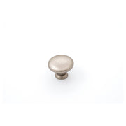 Shaker 30mm Plain Knob, Pewter