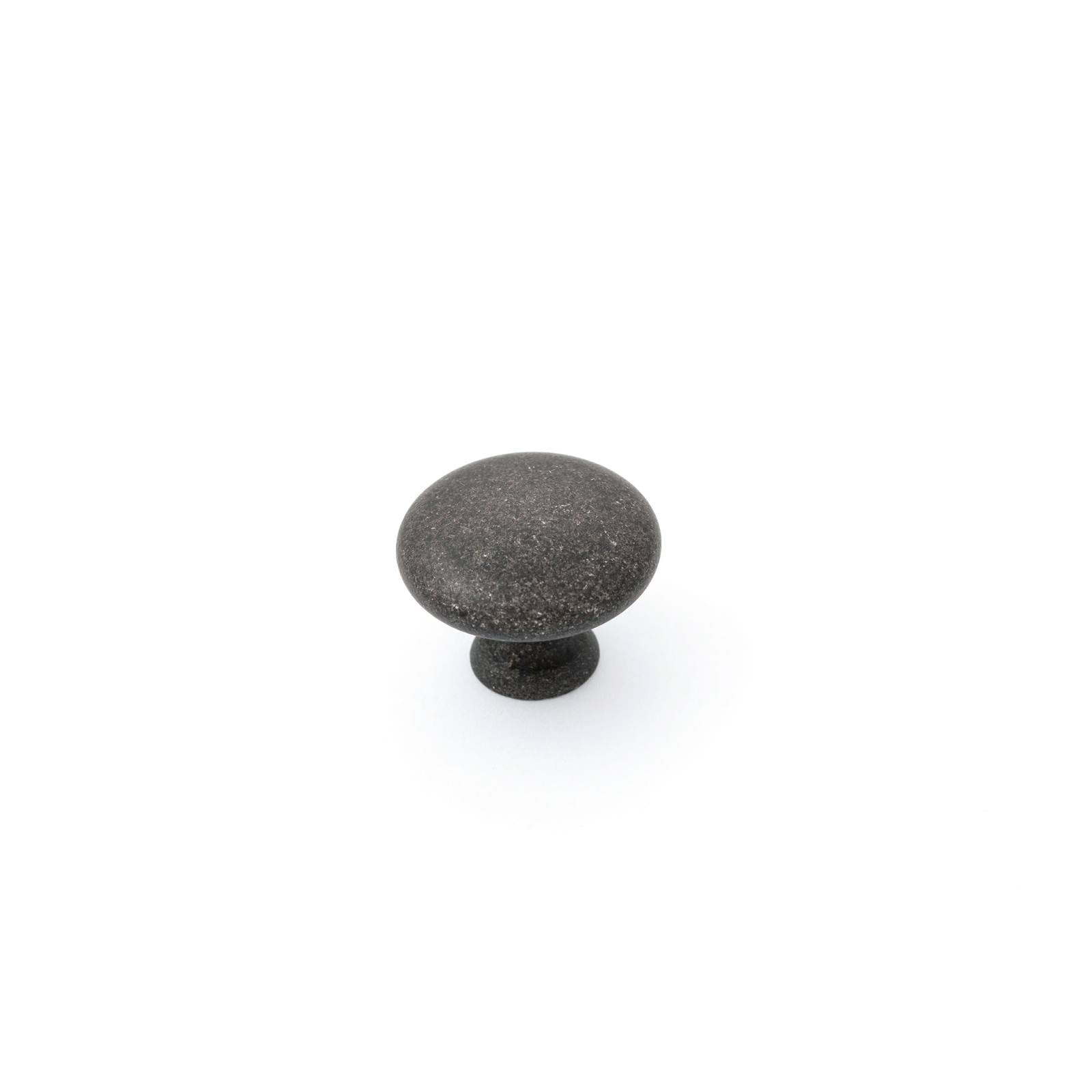 Shaker 35mm Plain Knob, Antique Black