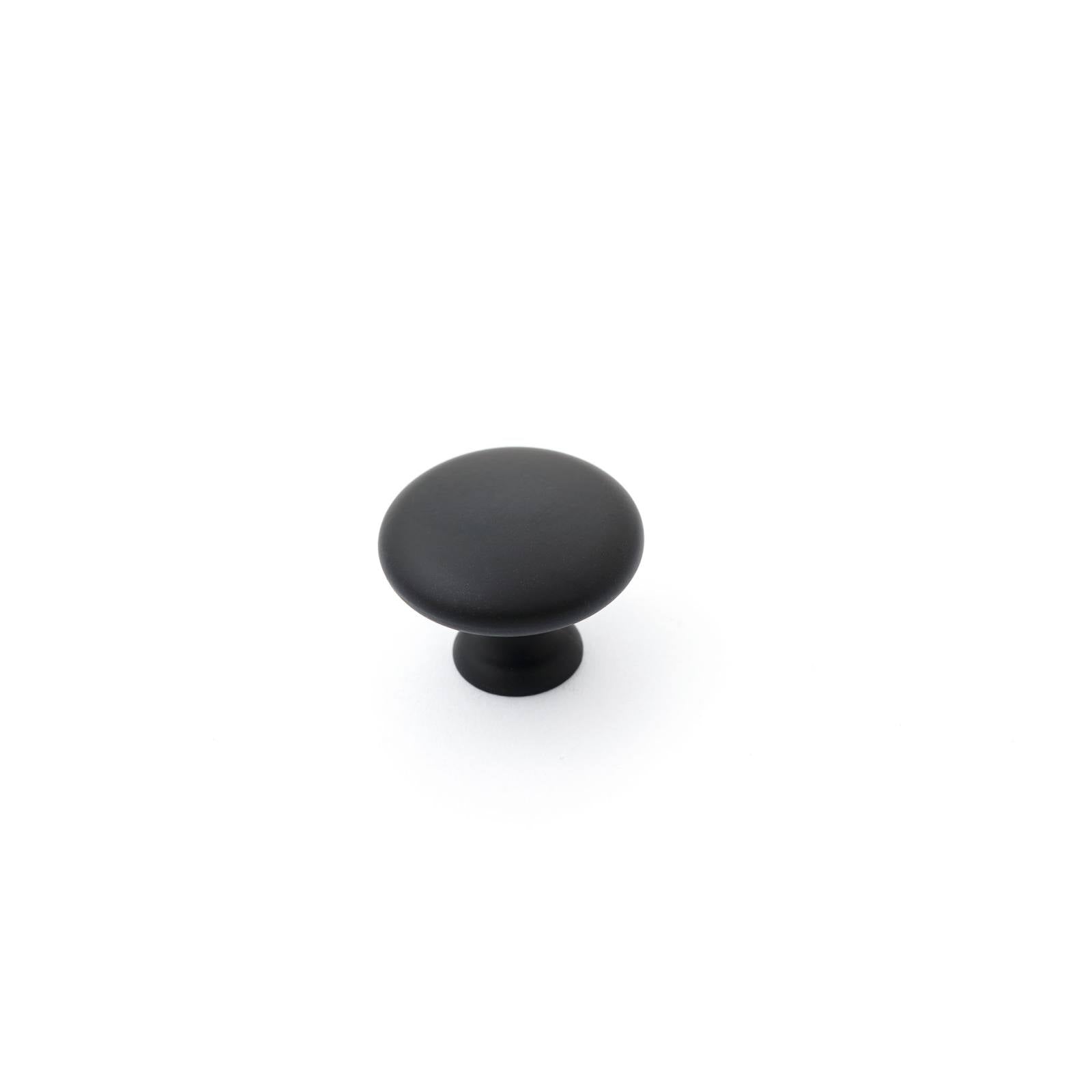 Shaker 35mm Plain Knob, Matt Black