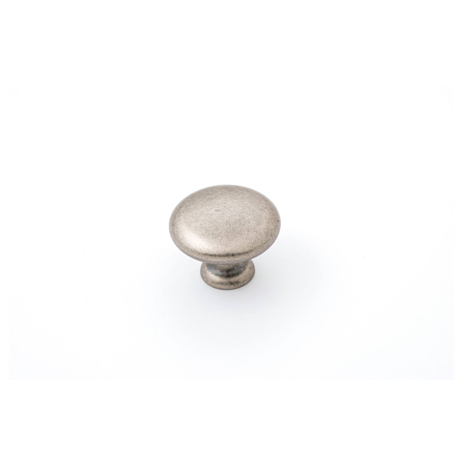 Shaker 35mm Plain Knob, Pewter