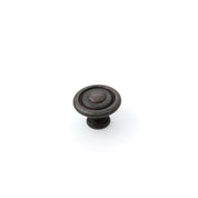 Shaker 35mm Fluted Knob, Antique Black