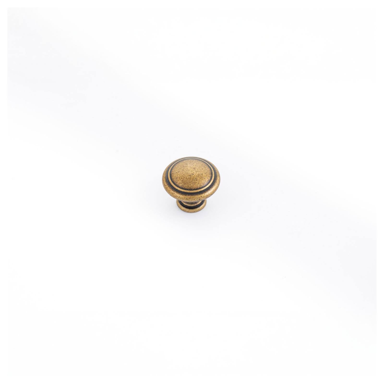 Windsor 30mm Knob, Antique Brass