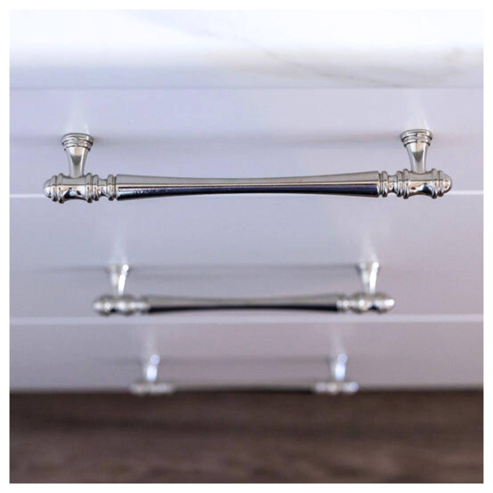 Windsor 128mm Handle, Polished Nickel