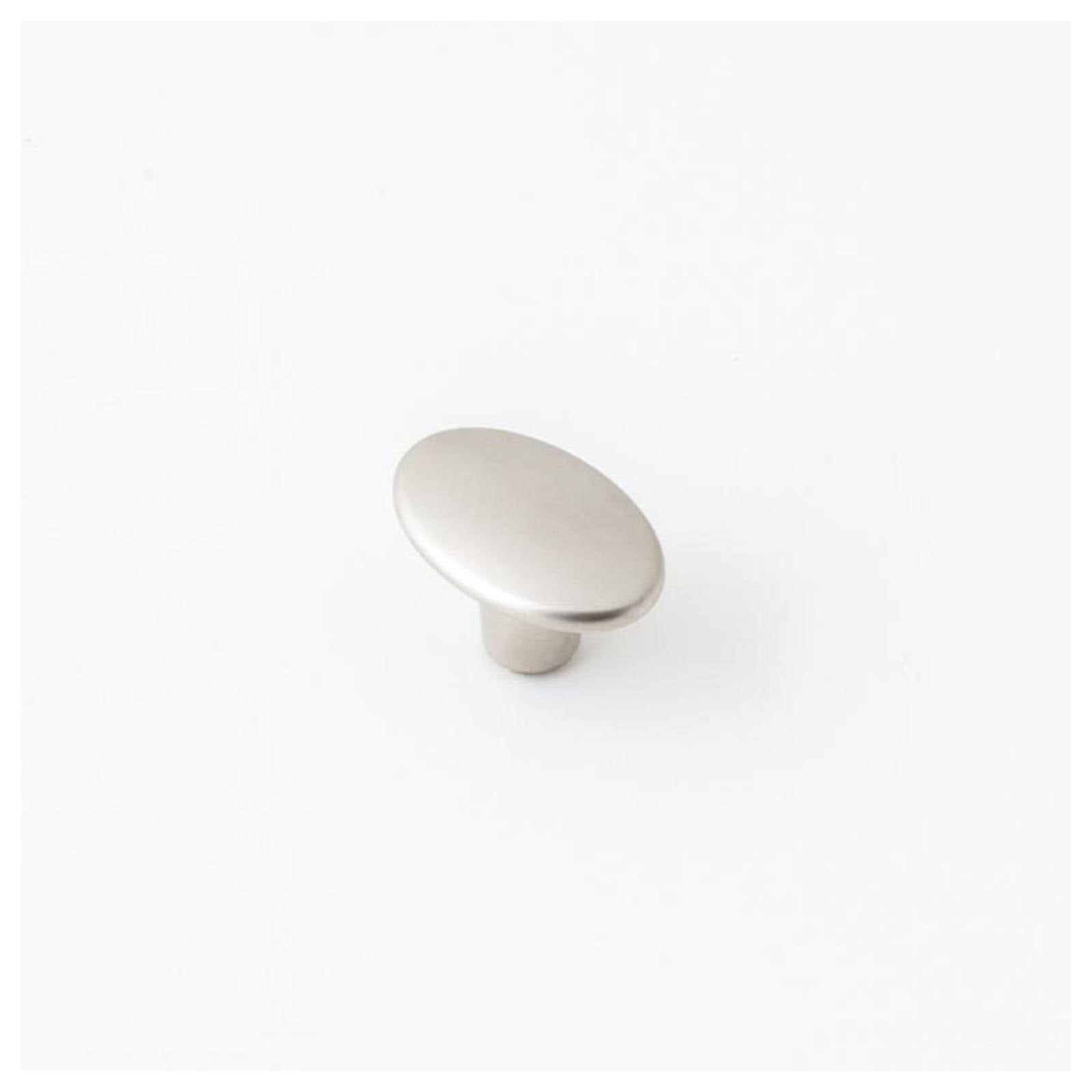Century 37mm Oval Knob, Satin Nickel