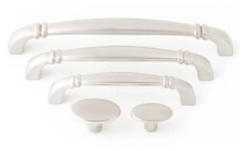 Century 128mm Handle, Satin Nickel