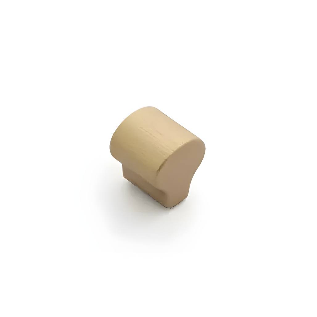 Terrace 19mm Knob, Matt Brushed Brass