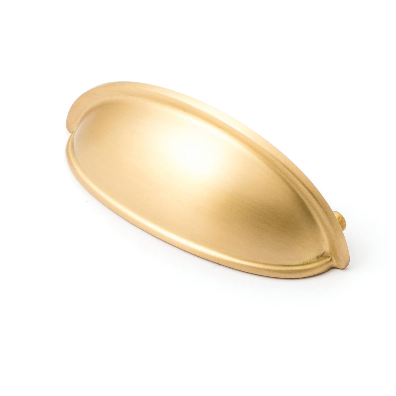 Decade 95mm Cup Pull, Satin Brass
