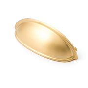 Decade 95mm Cup Pull, Satin Brass