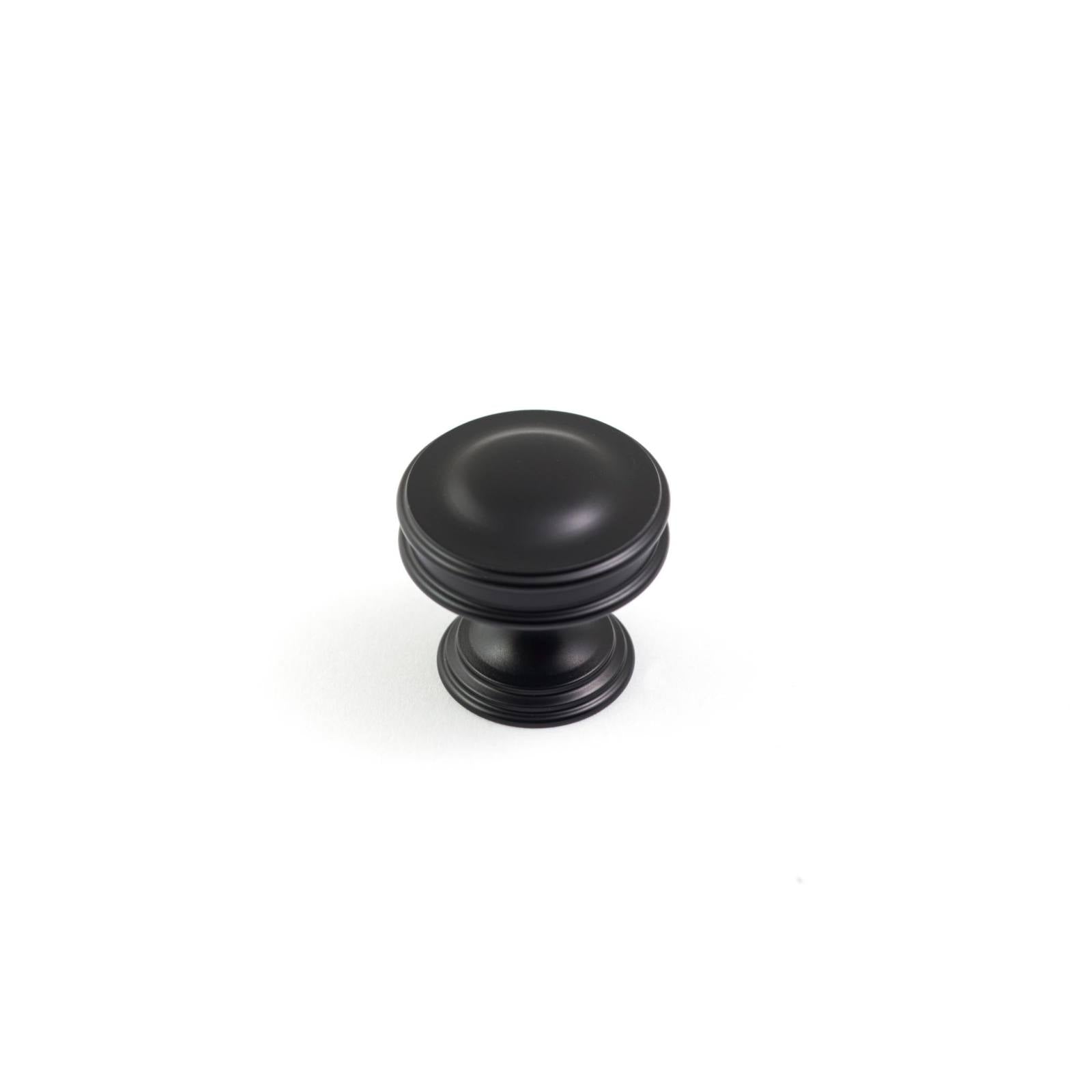 Decade 35mm Dome Knob, Matt Black