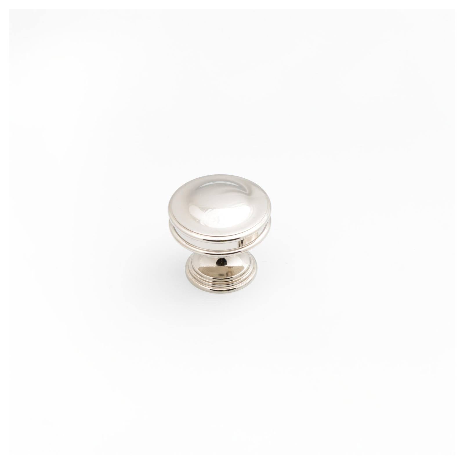 Decade 35mm Dome Knob, Polished Nickel