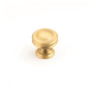 Decade 35mm Dome Knob, Satin Brass