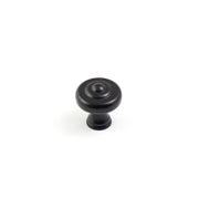 Decade 32mm Fluted Knob, Matt Black