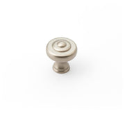Decade 38mm Fluted Knob, Dull Brushed Nickel