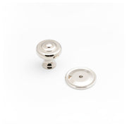 Decade 38mm Fluted Knob & Backplate, Polished Nickel