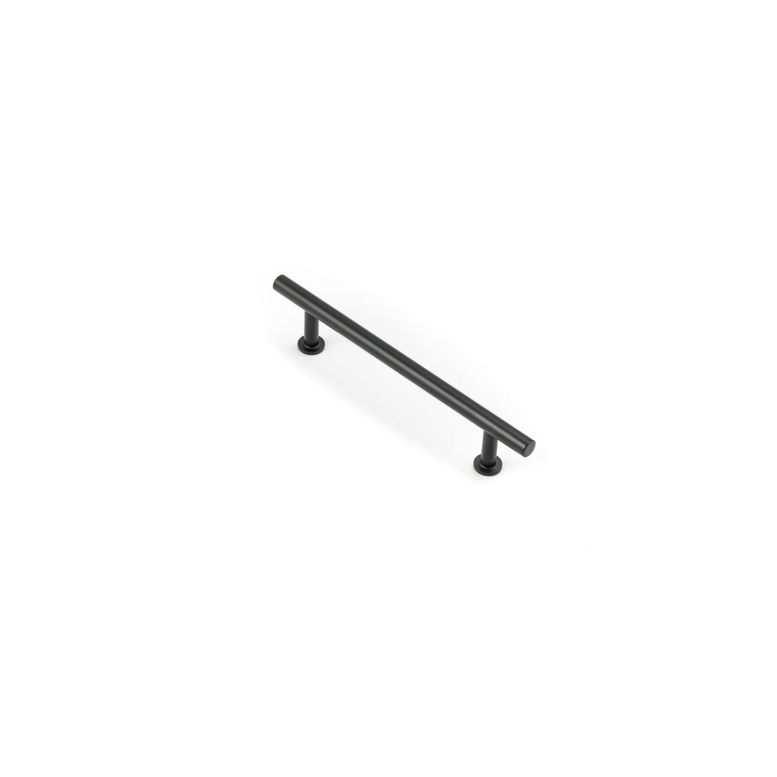 Strand 128mm Solid Brass Handle, Matt Black