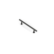 Strand 128mm Solid Brass Handle, Matt Black
