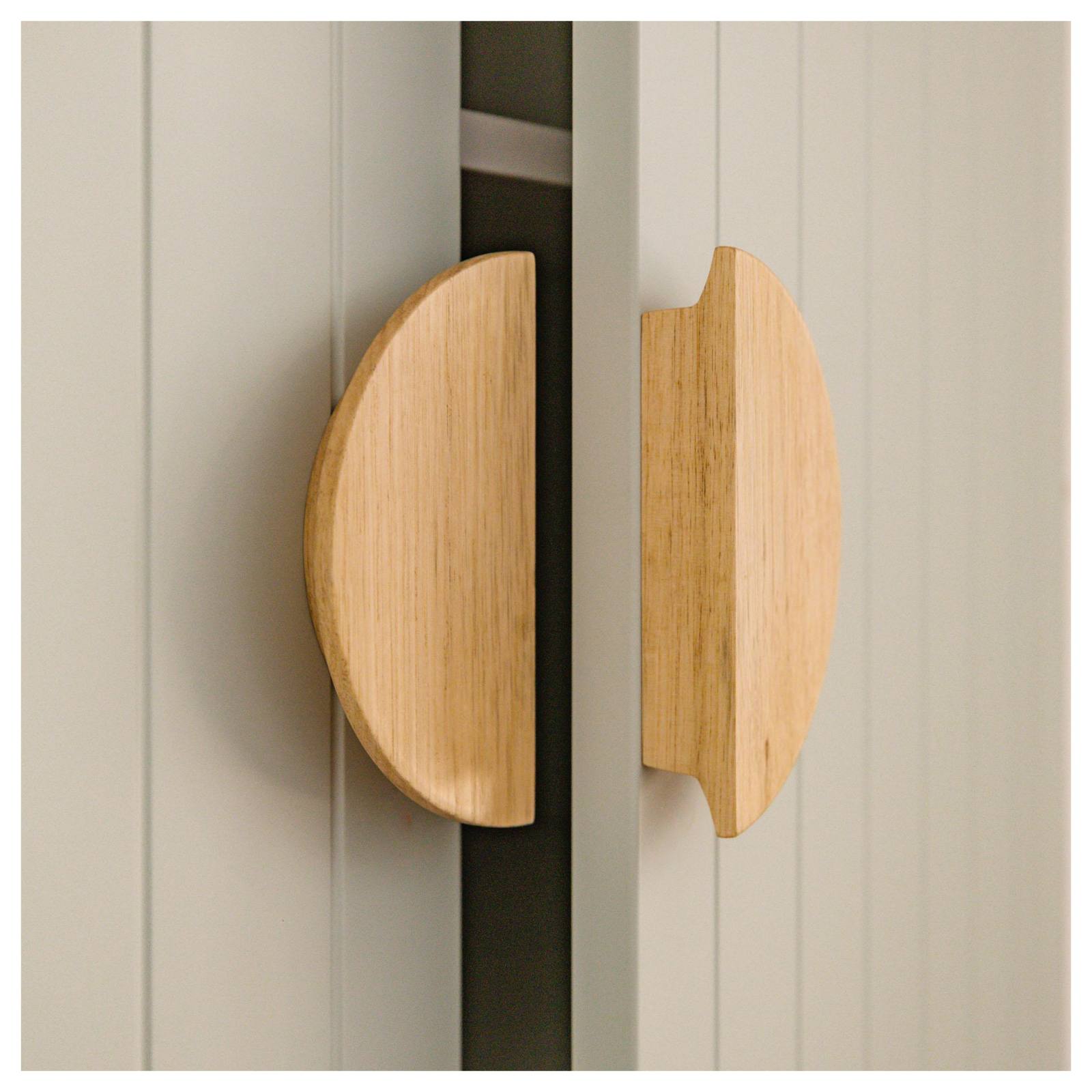 Tullah 140mm Semi-Circle Hydrowood Handle, Tasmanian Oak