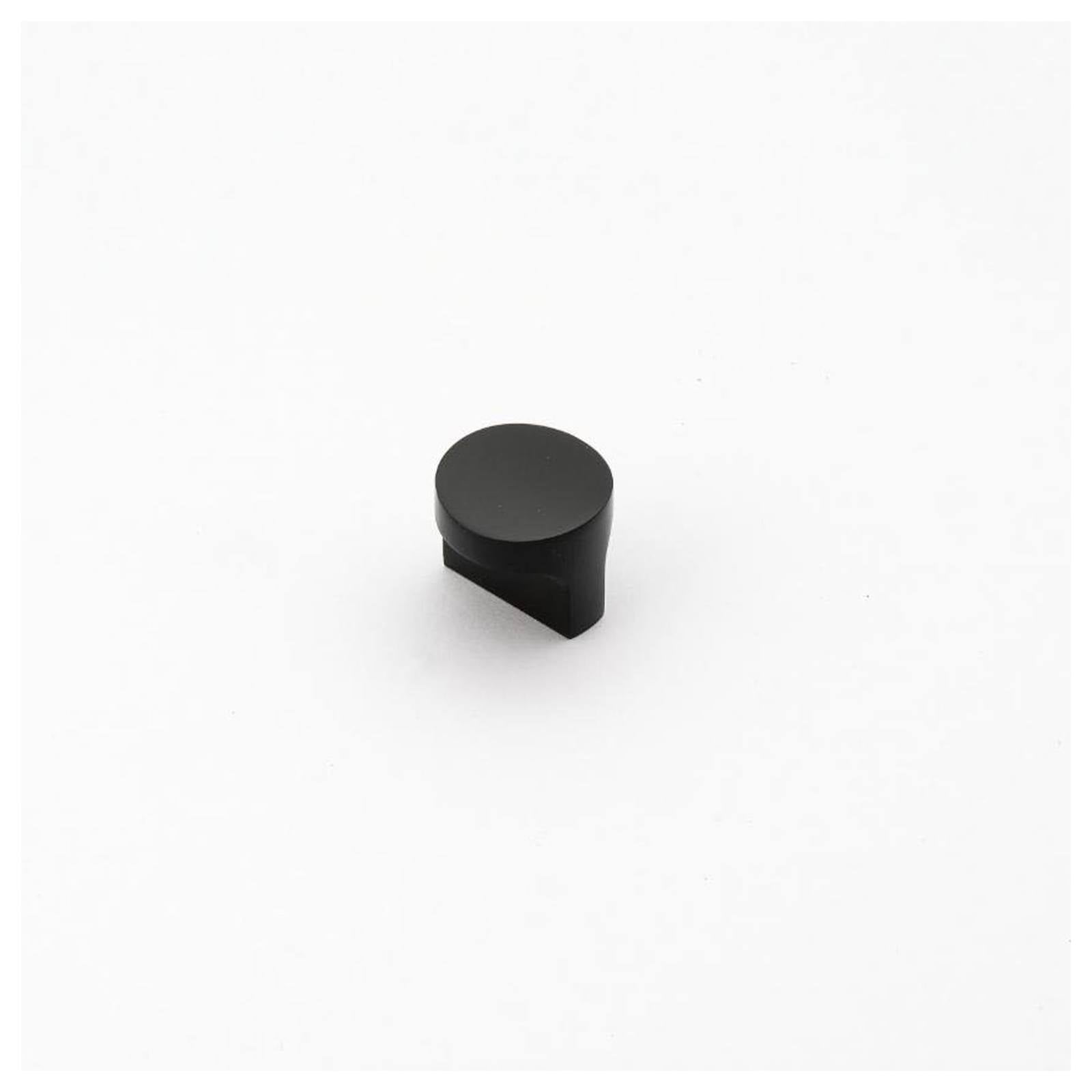 Cove 32mm Round Knob Pull, Matt Black