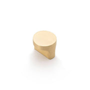 Cove 32mm Round Knob Pull, Brushed Brass