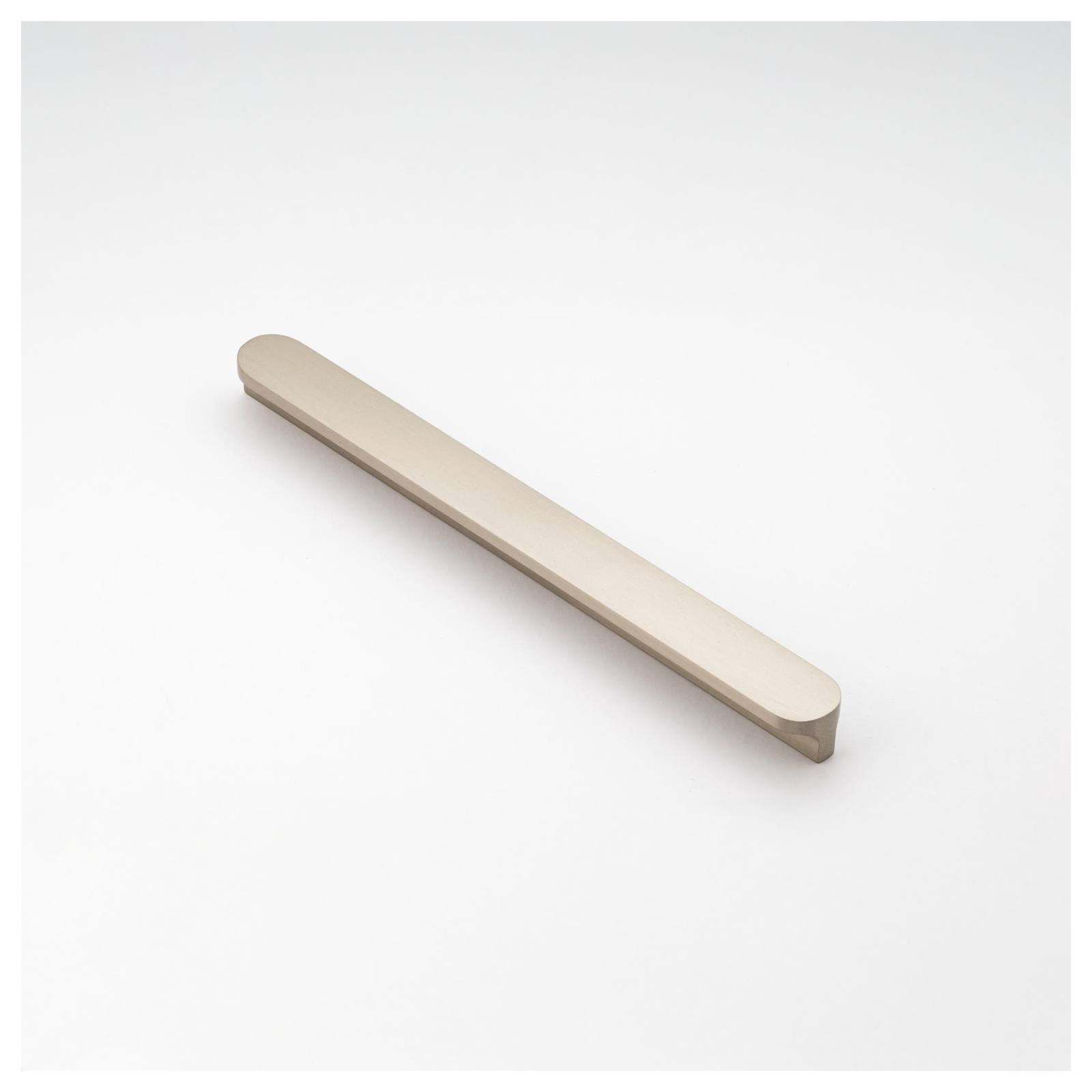 Cove 320mm Pill Shaped Handle, Dull Brushed Nickel