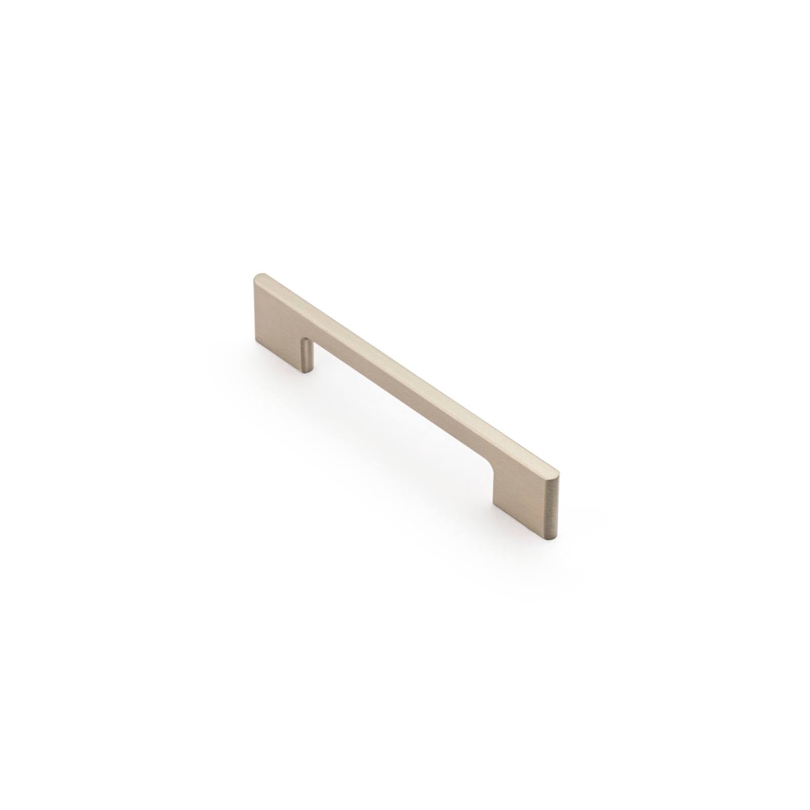 Cove 128mm D-Pull Handle, Dull Brushed Nickel