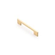 Cove 128mm D-Pull Handle, Brushed Brass