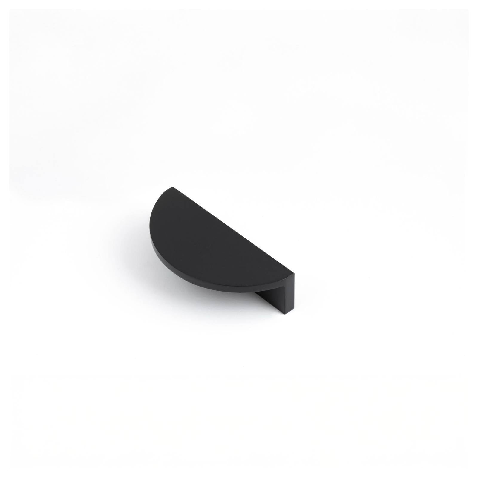 Cove 90mm Semi-Circle Pull, Matt Black