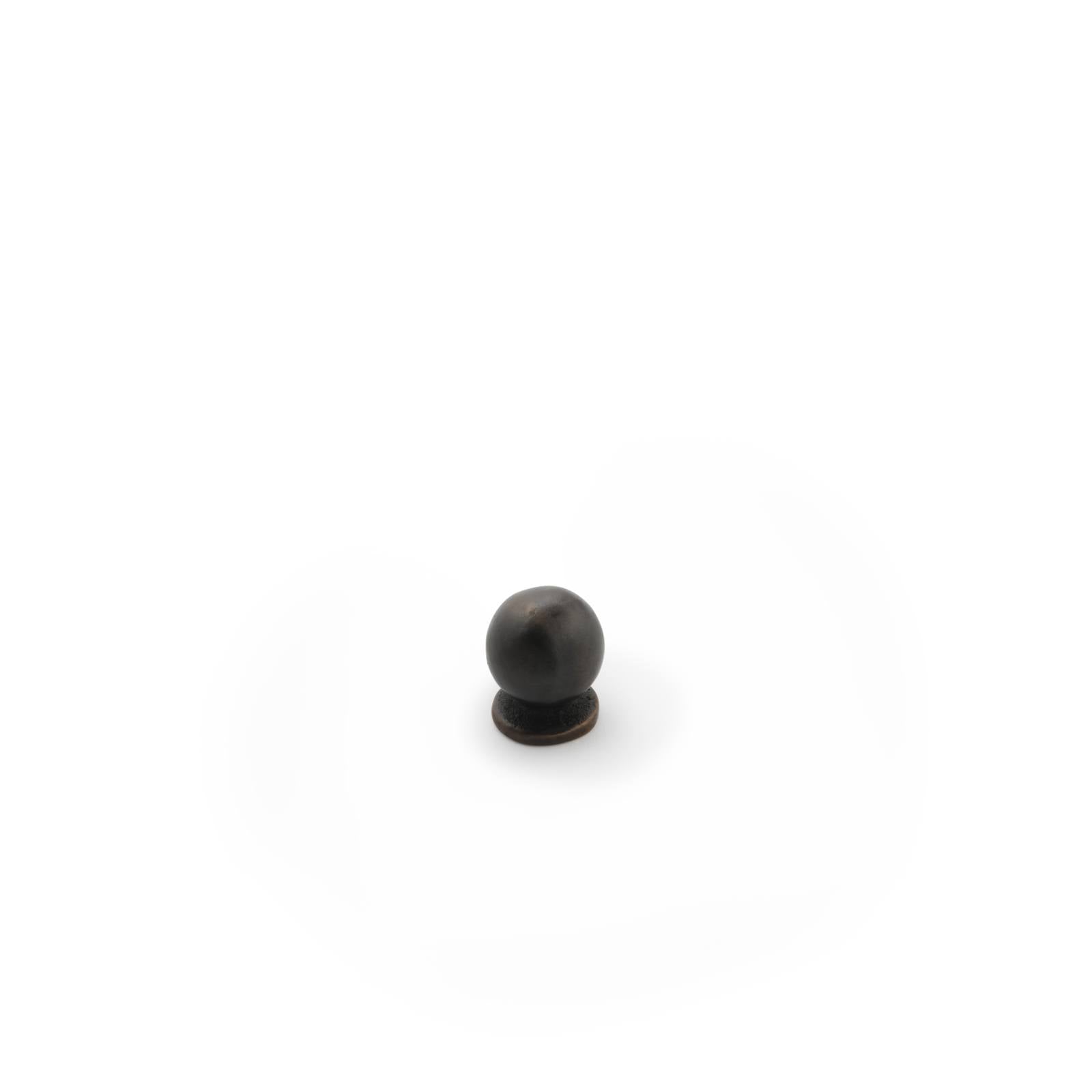 Cast 20mm Ball Knob, Dark Bronze