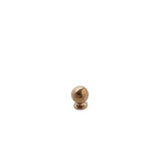 Cast 20mm Ball Knob, Light Bronze