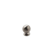 Cast 30mm Ball Knob, Silver