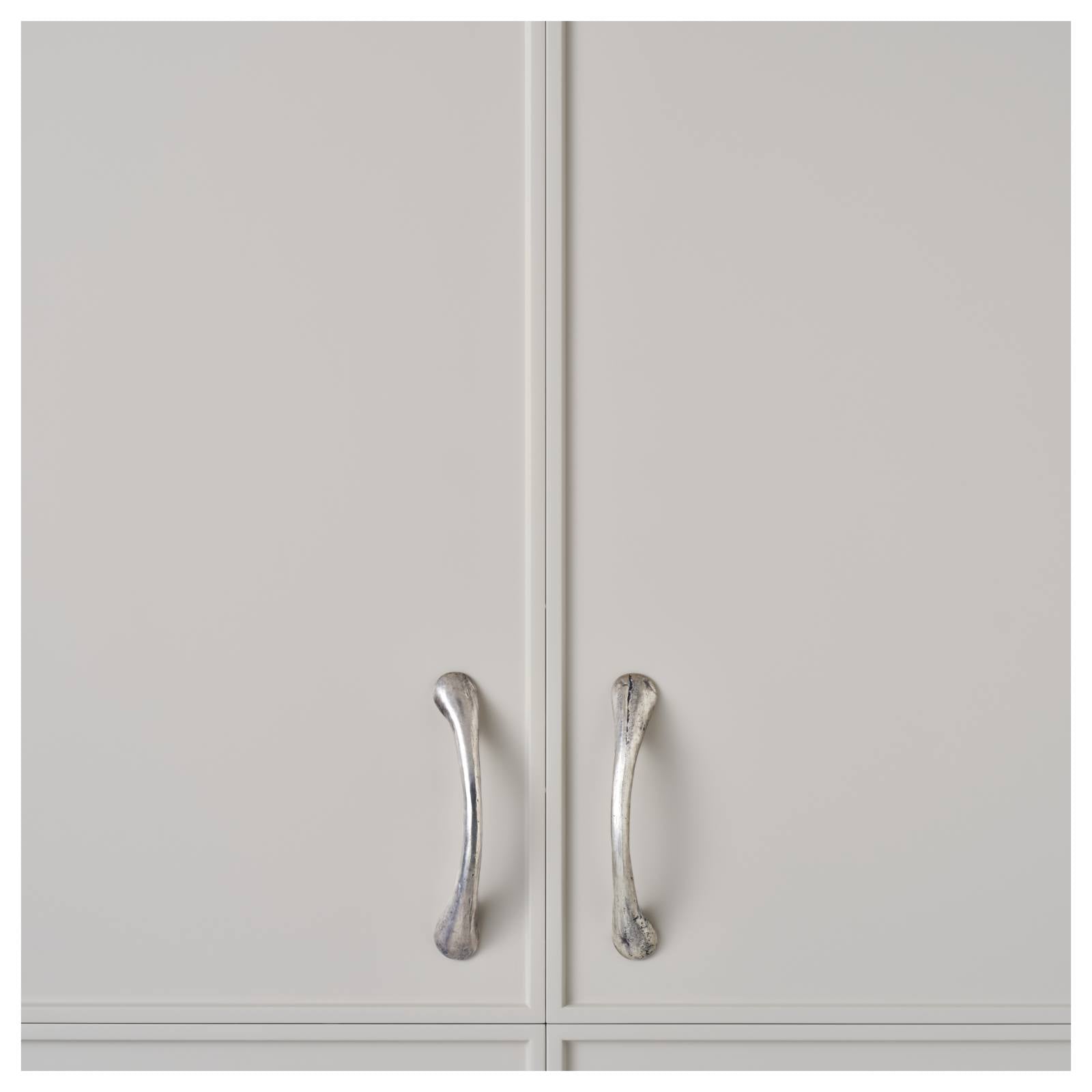 Cast 128mm Bow Handle, Silver