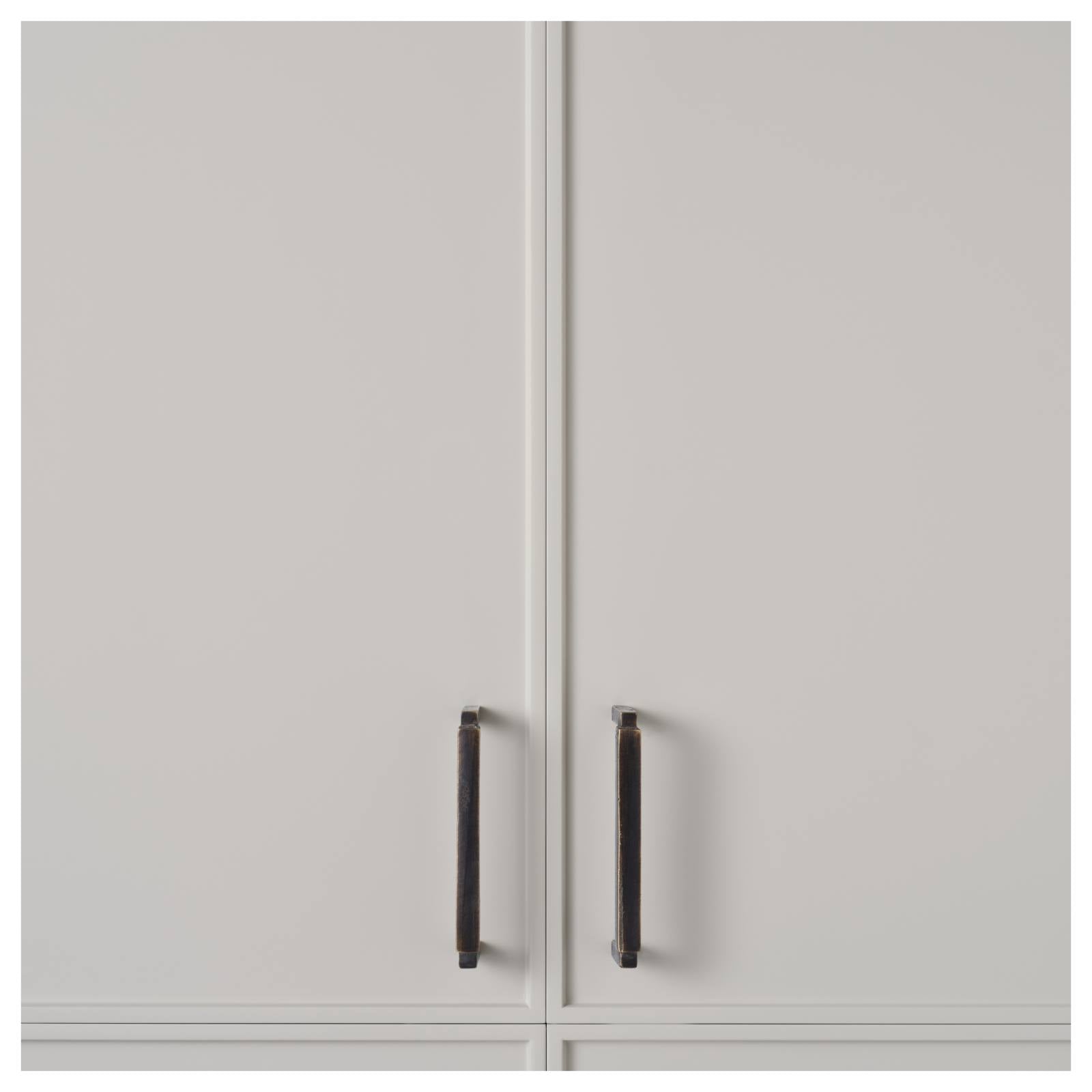 Cast 128mm Prism Handle, Dark Bronze