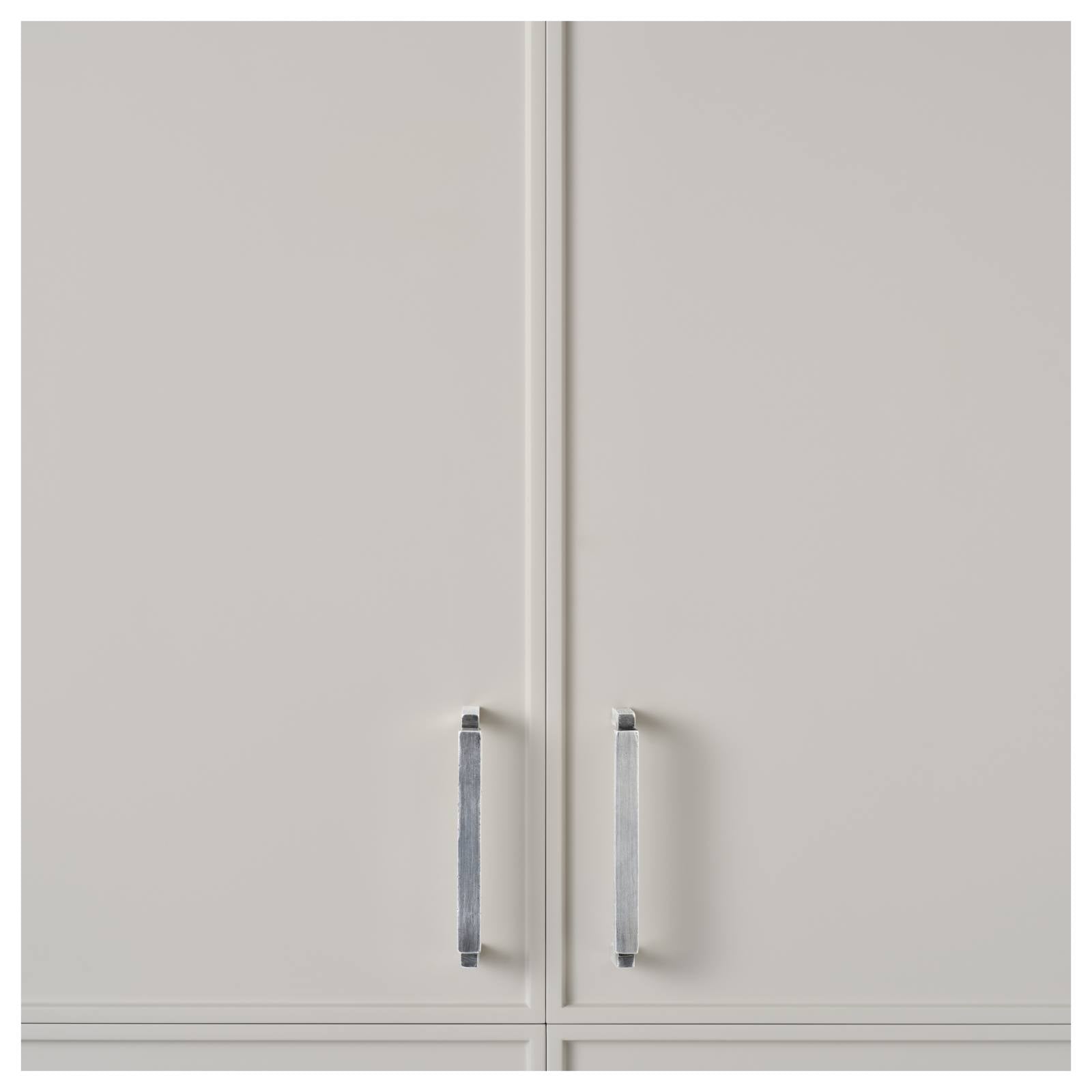 Cast 128mm Prism Handle, Silver