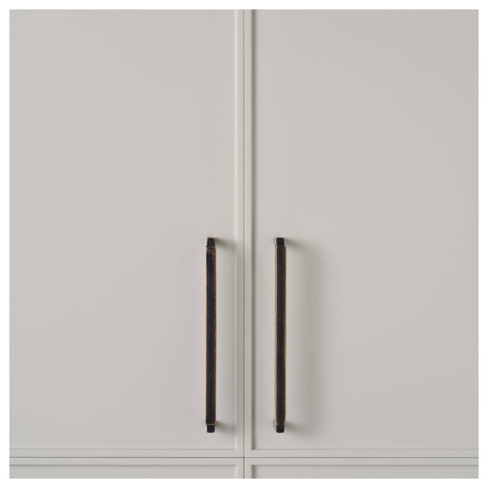 Cast 224mm Prism Handle, Dark Bronze