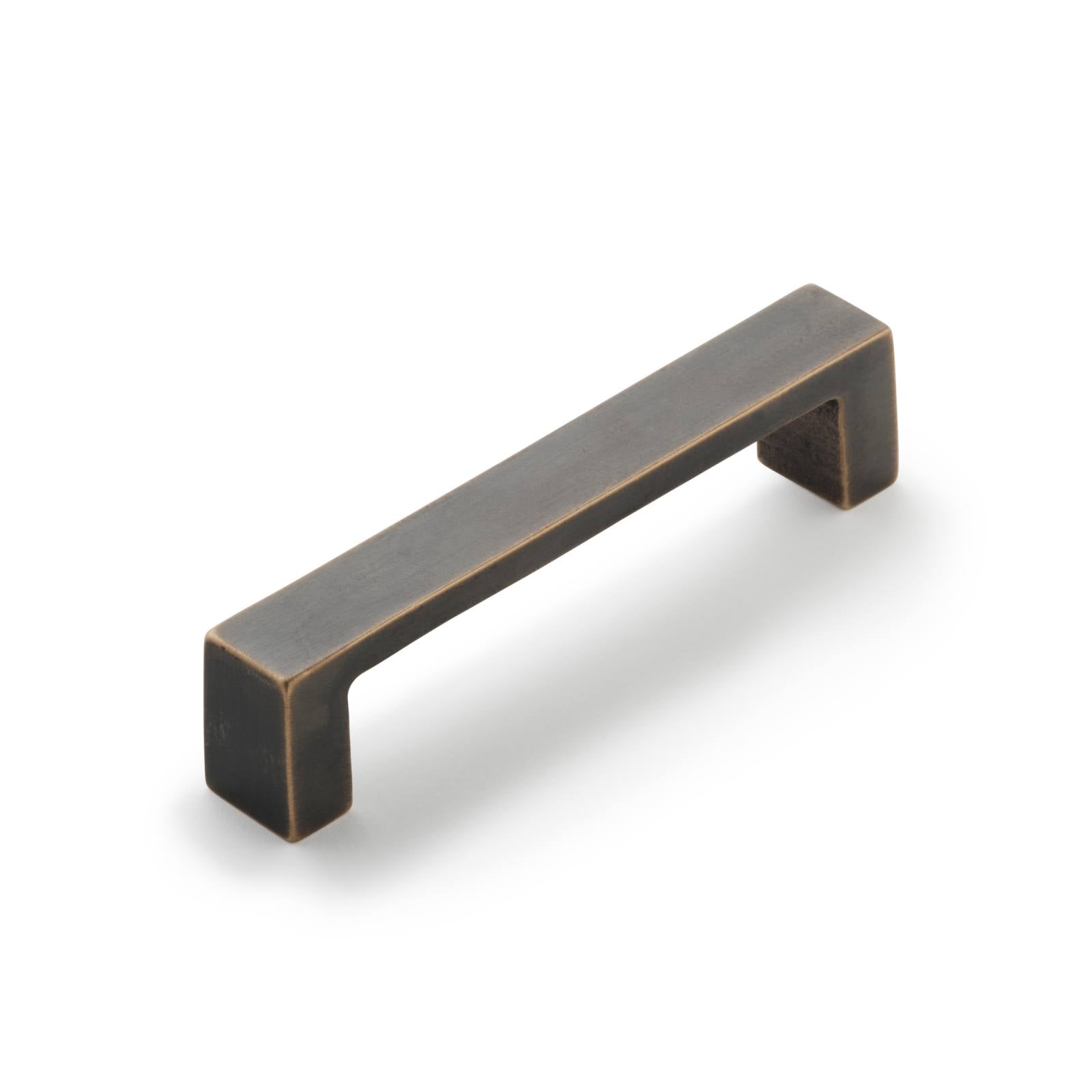 Cast 128mm D-Pull Handle, Dark Bronze