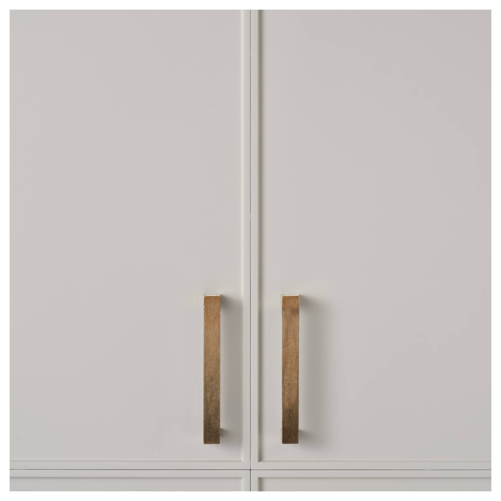 Cast 160mm D-Pull Handle, Light Bronze