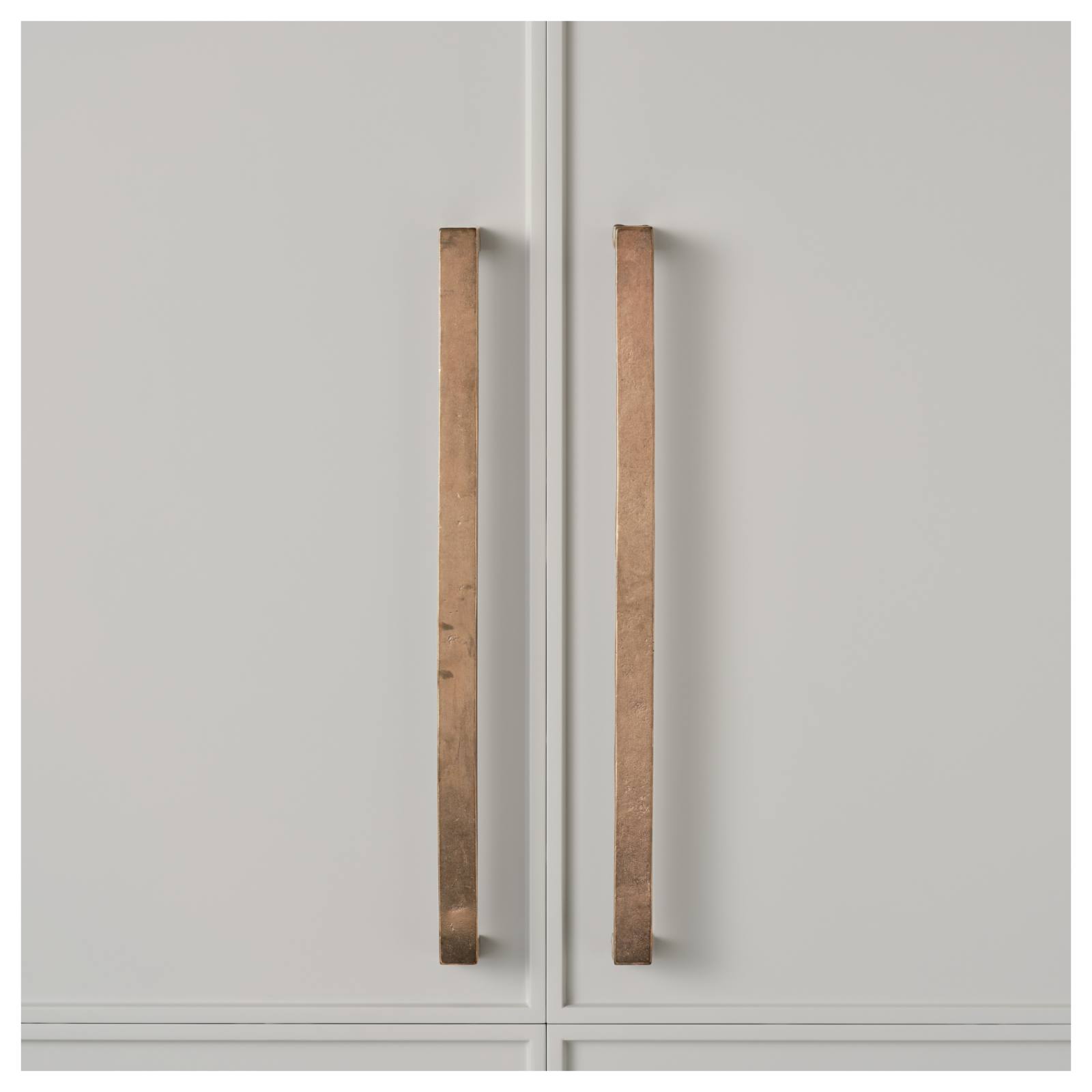 Cast 384mm D-Pull Handle, Light Bronze