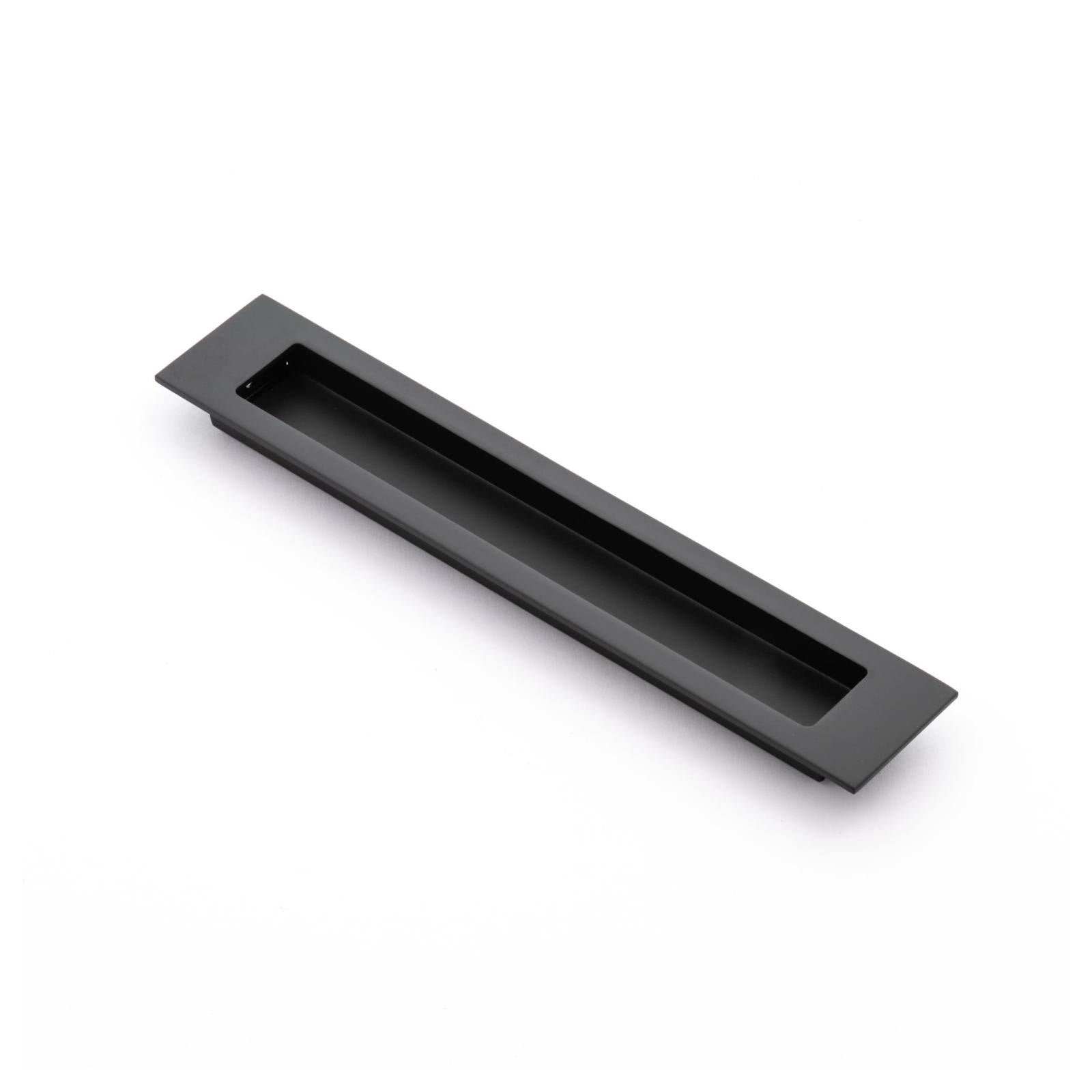 Slate 150mm Recessed Pull, Matt Black