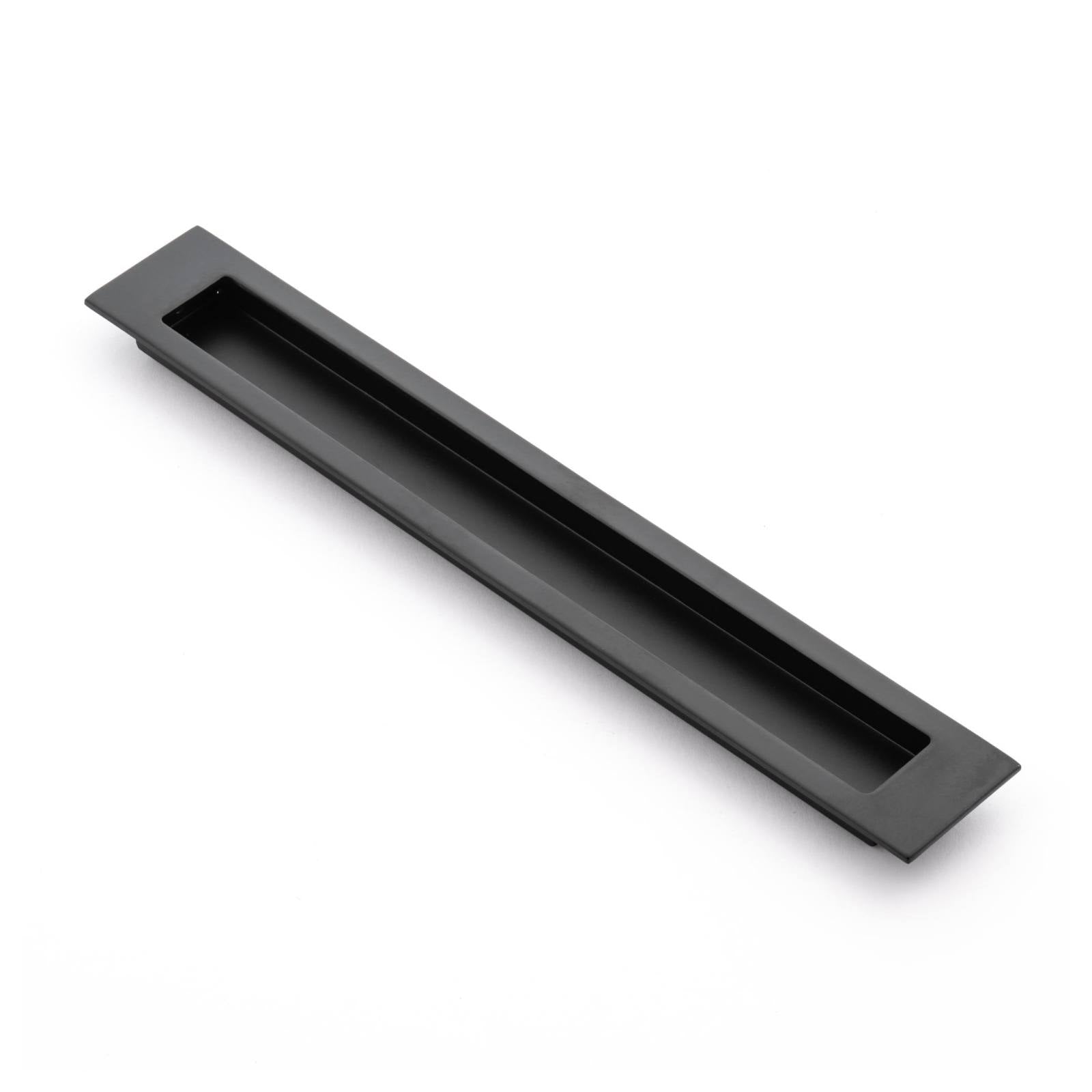 Slate 250mm Recessed Pull, Matt Black