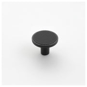 Monaco 30mm Round Knob, Matt Black